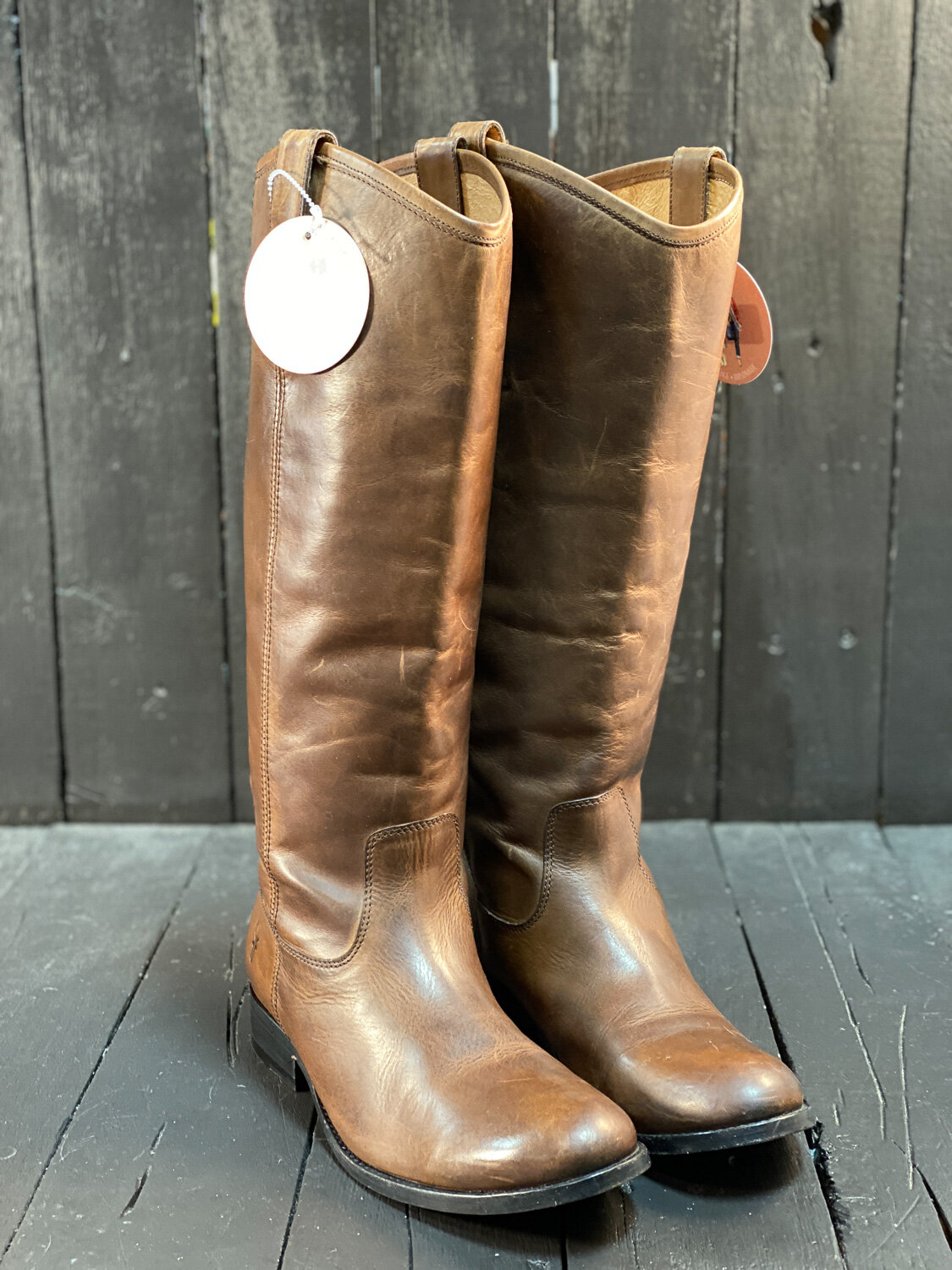 Womens US 8.5 Frye Boots FauxyFurr Vintage Handmade